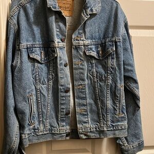 Vintage Levi's Men’s Large Blue Denim Jacket